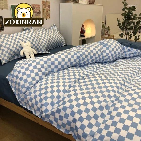 Set di biancheria da letto Coperture nordiche di lusso per letto... Biancheria da letto anime Set di biancheria da letto Copripiumino Lenzuolo consolatore 135