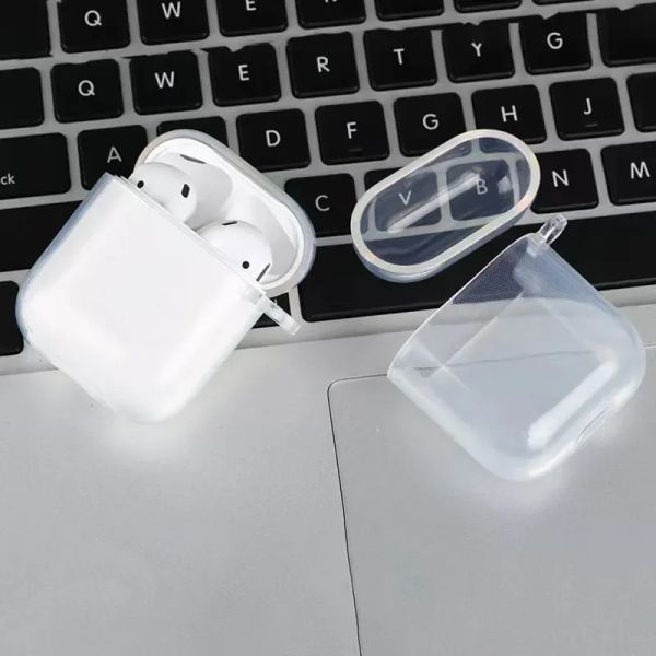 Auricolare per AirPods Pro 3 2 1 Bluetooth Wireless Case Clear Case Protective Sleeve per Air Pods Pro2 Coperchio.