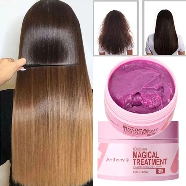 Condicionadores Máscara Mágica de Cabelo 5 Segundos Reparos Frizzy Tornam o Cabelo Suave Suave Brilhante Hidratar Profunda Produtos de Cuidados de Tratamento de Cabelo para Mulheres