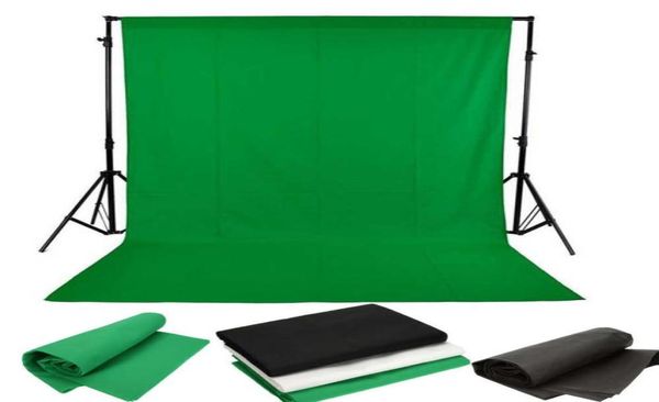 Pography Studio-Hintergrund, Vliesstoff, ChromaKey-Hintergrundbildschirm, 16 x 3 m, 5 x 10 Fuß, Schwarz, Weiß, Grün, für Studio-Po-Beleuchtung9092022