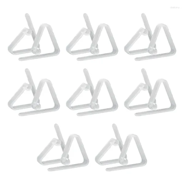 Tischdecken-Clips, transparente Kunststoff-Abdeckungsklemmen, Picknick-Halter, transparent, 16 Stück