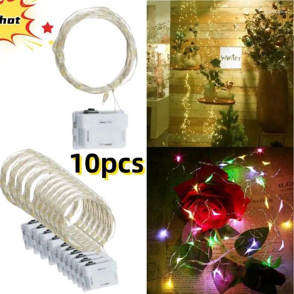 Stringhe 20/10/5/3 pezzi luci per bottiglie di vino con tappo in sughero batteria a LED ghirlanda fata per la decorazione di nozze della festa di Natale