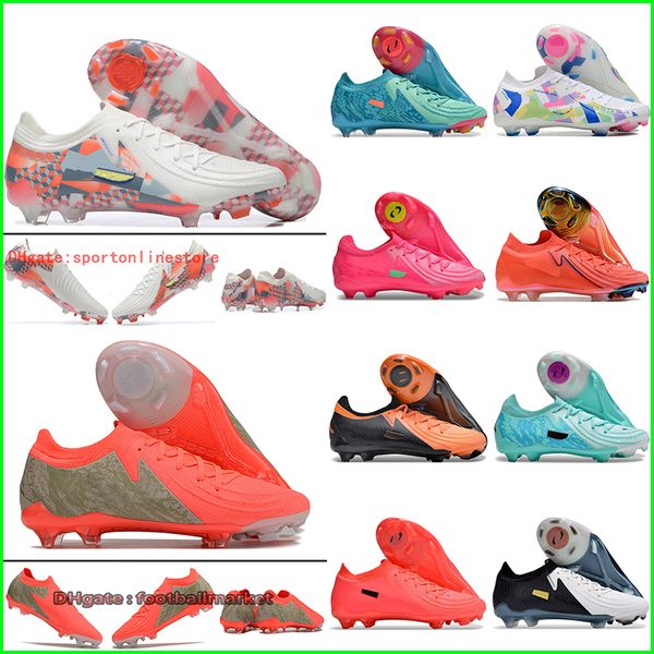 Новые футбольные бутсы Phantom GX 2 Elite FG, бутсы, бутсы для мужчин, женщин, детей, низкие футбольные кроссовки, Scarpe da Calcio Fussballschuhe botas futbol Chaussures With Bag 2024