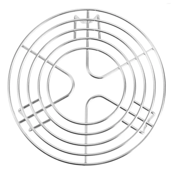Doppelkessel, Edelstahl-Dampfgestell, Ständer, rund, zum Einmachen, Kühlen, Schnellkochtopf, Einkocher, Eierdampferkorb für