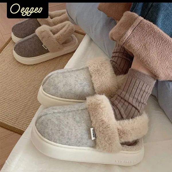 Sandali Oggeo Shop Scarpe per piatti termici per esterni Pelugia interno Solulio Sandali di cotone Sandali inverno inverno inverno Scarpe di cotone