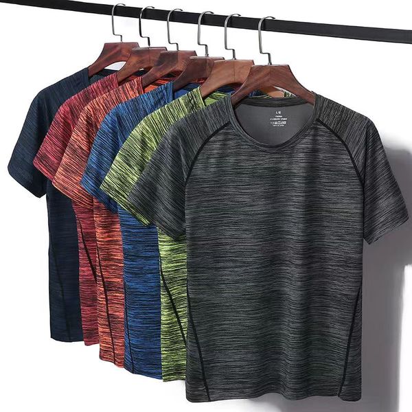 Designer-T-Shirts für Herren, Sommer, dünn, Sport, Eisseide, Tech-T-Shirt, Damen, lässig, Fitness, schnell trocknend, locker, Fußball, Laufen, Training, Sportbekleidung, Paare, T-Shirts, Trainingsanzug, Fitnessstudio