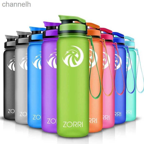 Wasserflaschen ZORRI Tragbare Sport-Wasserflasche BPA-frei Outdoor-Reise mit Kinderkürbis für Schultrinkflaschen Botella De Agua yq240320