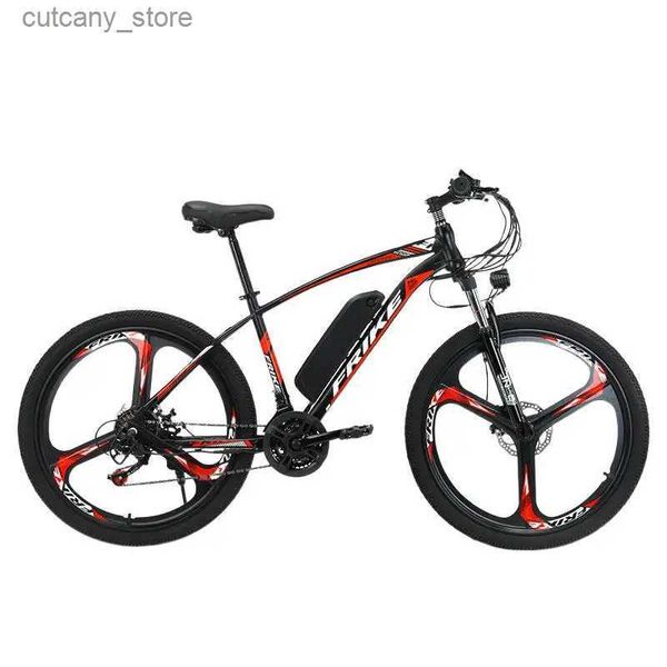 Bicicletas Ride-Ons Ectric Mountain Bike Power Shift Bateria de Lítio Off-Road Disco Freio Amortecedor Ectric Bicyc L240319