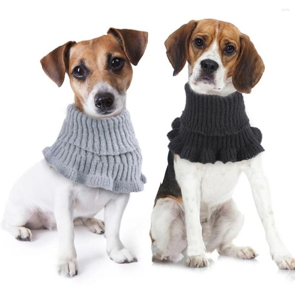 Abbigliamento per cani Animali domestici Sciarpa invernale Paraorecchie lavorato a maglia Antivento Cancellazione del rumore Elasticità Cucciolo Gatto Fascia calda Protezione per le orecchie