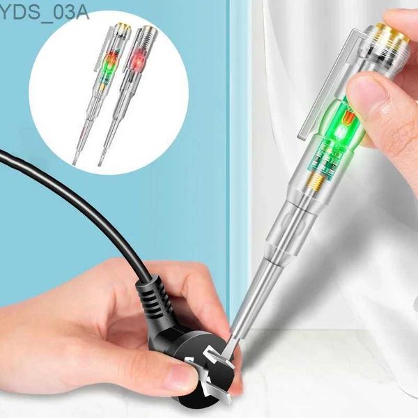 Medidores de Corrente 1 Pcs Indução Inteligente Detector de Tensão de Energia Caneta Voltímetro Circuito Tester Chave de Fenda Elétrica Indicador Tester Pen 240320