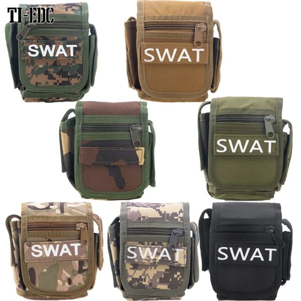 Çantalar açık naylon molle taktik torba çanta acil askeri seyahat bel paketi kamp hayat kurtarıcı çantalı çanta