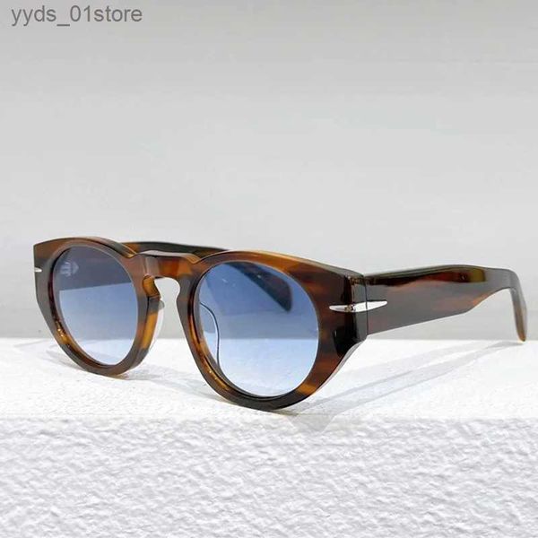 Óculos de sol high street acetato óculos de sol originais marca de luxo grosso avant-grada óculos de sol homens moda designer marca eyewear wirh caso l240320