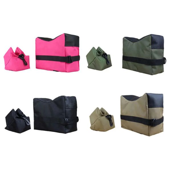 Bolsas de tiro para descanso de descanso de suporte traseiro traseiro suportes de suporte para rifle de armas de rifle durável e resistência à água para externo