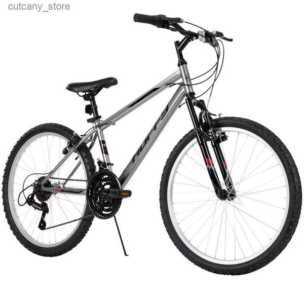 Biciclette Ride-Ons 2023 Nuovo Bicyc Huffy 24 Rock Creek Ragazzi Mountain Bike da Uomo L240319