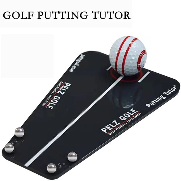 Aiuta l'allenamento del golf con la palla Driving Range Tee Simulatore di golf Allineamento del putting Swing Trainer Pratica dritta AIUTI PER L'ALLENAMENTO DEL GOLF