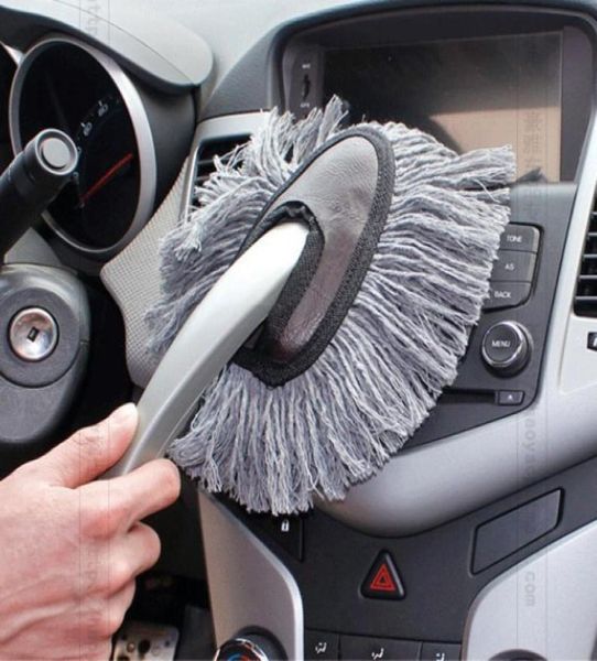 Espanador multifuncional para limpeza de carro, escova para limpeza de sujeira, ferramenta de espanador, cinza, top112437913