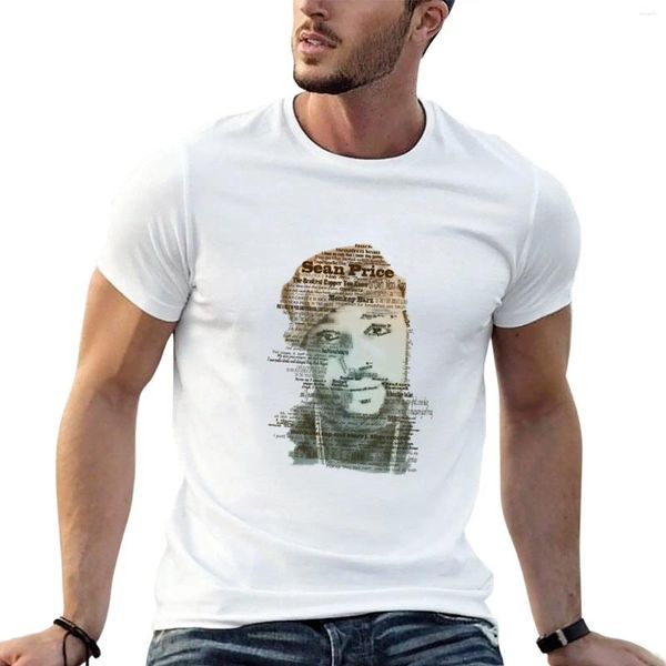 Regatas masculinas Sean Price TributeTee Camiseta em branco Camisetas masculinas pretas Camisetas gráficas Anime