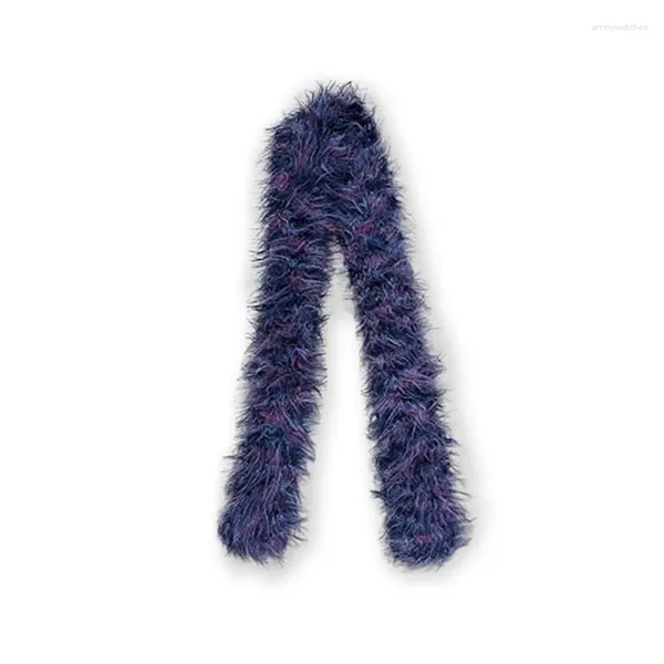 Schals Frauen dünner Schal dünner bunter Gürtel Lange Krawatte Tasche Griff Wrap Choker Subkultur für PO
