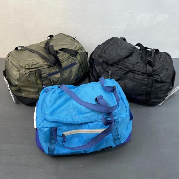 Borsone Borsa da viaggio pieghevole in nylon per uomo e donna Borsa di grande capacità Zaino fitness per sport all'aria aperta 30L