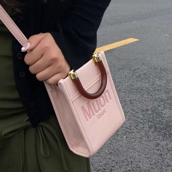 Nuova borsa esplosiva re di alta qualità, piccola borsa coreana di alta bellezza, moda, borsa a secchiello per ragazza, borsa da pendolarismo in polvere, borsa a tracolla singola