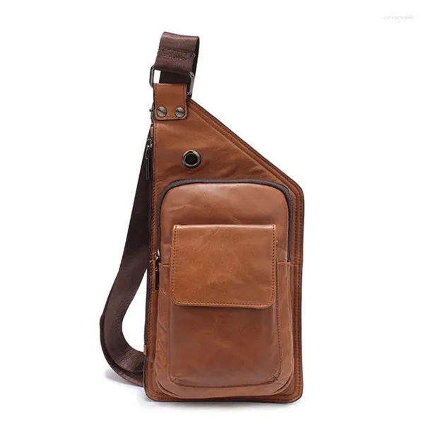 Bag ünlü tasarım göğüs paketi erkekler messenger iş rahat çanta vahşi omuz erkekler seyahat crossbody