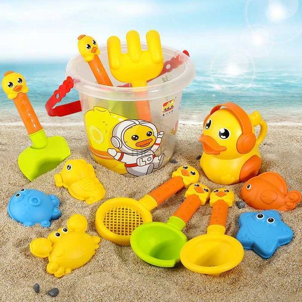 Giochi con la sabbia Divertimento in acqua Nuovi giocattoli da spiaggia per bambini Giochi con i bambini Giochi d'acqua Set di scatole di sabbia Kit secchiello per la sabbia Giocattoli estivi per giochi in spiaggia Secchio da spiaggia con sabbia sand shov 240321