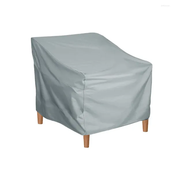 Cadeira cobre móveis ao ar livre capa de poeira mesas de jardim e outros 1pcs fácil de limpar marca de pano oxford