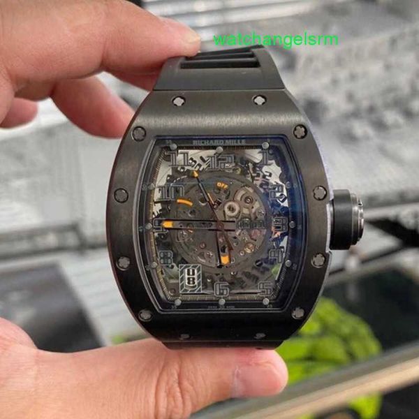 RM Watch Swiss Watch Тактические часы RM030 Series Machinery RM030 Limited 42*50 мм RM030 All Black Samurai All Black