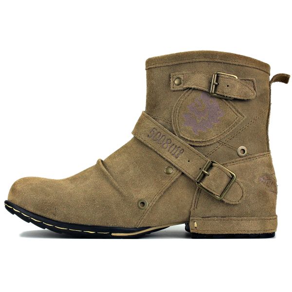 Stivali 2021 Otto Zone New England Western Boots Autensili stivali da motociclista in pelle vera stivali caviglie stivali casual maschile 50081aa