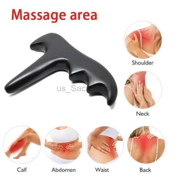 Massageador facial 1 peça de pedra natural, cone de massagem, ponto de gatilho, ferramenta de massagem de pressão para massagem corporal, pés, ombros, costas, pescoço, ferramenta de vara 240321