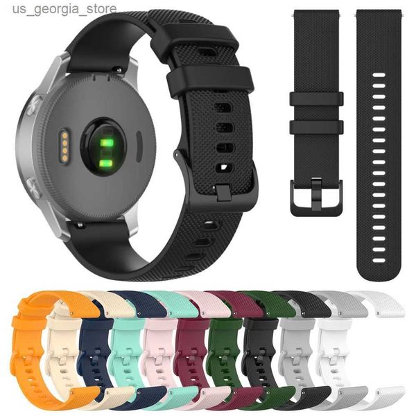 Cinturini per orologi 20 22mm Sile Strap per Garmin Venus 3 Band Forerunner 265 255 245 Music Vivoactive 4 Bande per Garmin Venus Sq 2 Plus Bracciale Y240321