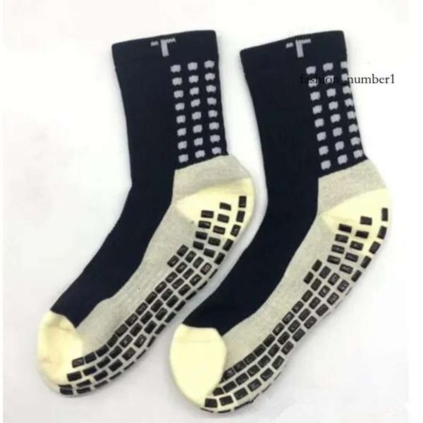 Vendas de pedidos mistos meias de futebol antiderrapantes Trusox meias de futebol masculinas meias de algodão de qualidade com Trusox 452