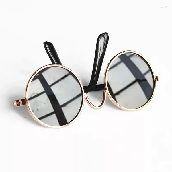 Sonnenbrille Haustierbrille Klassisch Retro Metallschliff Hund Katze Haustiere Accessoires Mode Sonnenglas