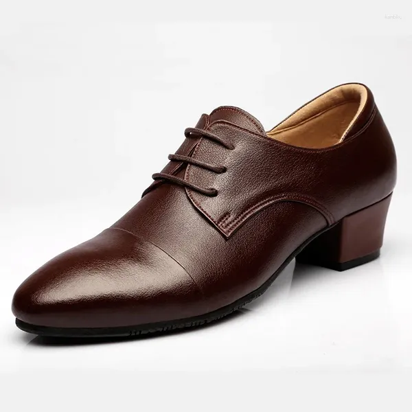 Sapatos de dança latino masculino esportes couro banquete homens dançando maré ccorrente casamento masculino tênis quadrado