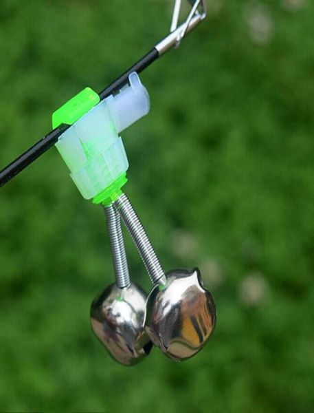 Novos acessórios de pesca vara de pesca sino alarme engrenagem plug em vara luminosa pequenos sinos espirais para 2142887