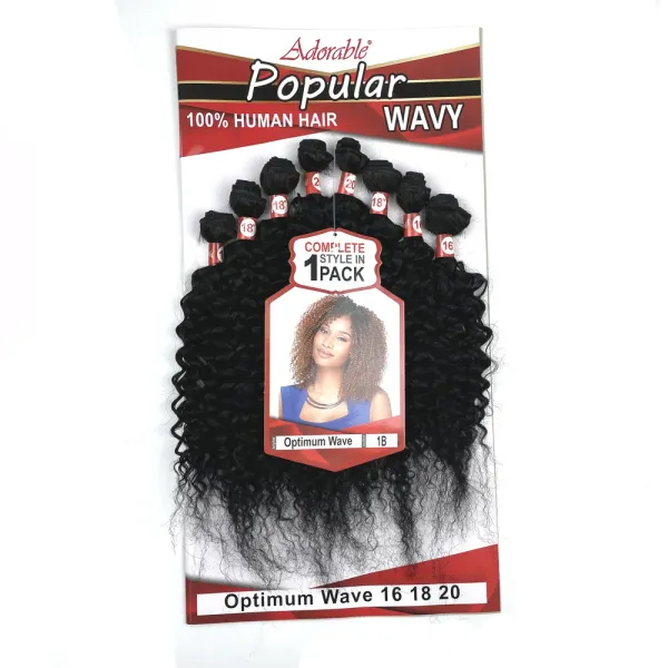 Pack Entzückende natürliche schwarze Farbe Anzug Paket Kinky Curl Tier gemischte synthetische Haarwebart für schwarze Frau 20 Zoll optimale Welle 8 Stück