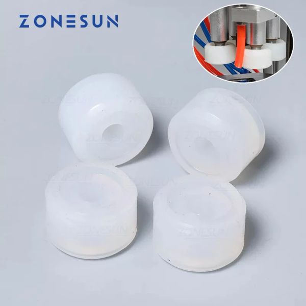Процессоры ZONESUN, фрикционные колеса, резиновая накладка, укупорочная головка для XLSGJ6100, машина для укупорки медицинских бутылок, косметический парфюмерный сок