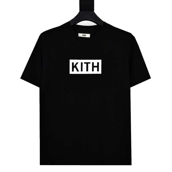 Дизайнерская 22 Высокая версия, летняя новая модная марка Kiss, мужская и женская свободная футболка с короткими рукавами и базовым принтом