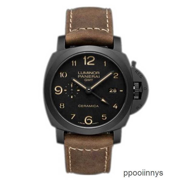 Relógio Swiss Made Panerai Sports Relógios PANERAISS Submersible00441 Relógio masculino automático à prova d'água totalmente em aço inoxidável de alta qualidade WN-4LIX