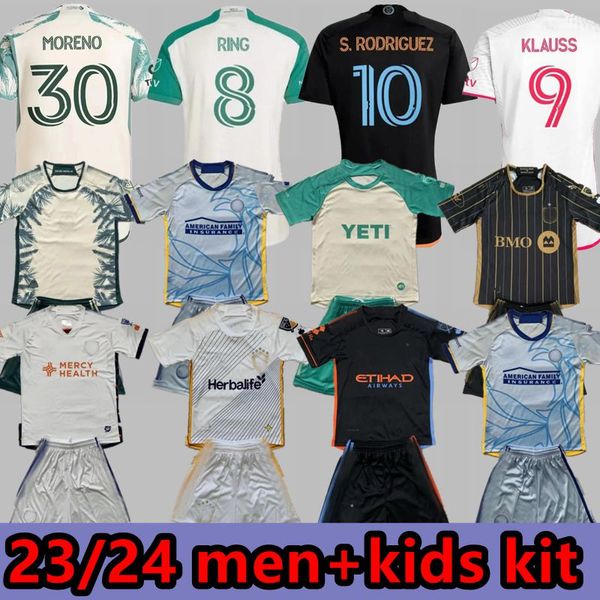 2024 2025 ATLANTA UNITED NYCFC AUSTIN FC SEATTLE SOUNDERS CHARLOTTE FUSSBALLJERSEYS GLAKOUMAKIS NEW WESTWOOD 8 BRONICO YORK Fußballtrikots CITY FC