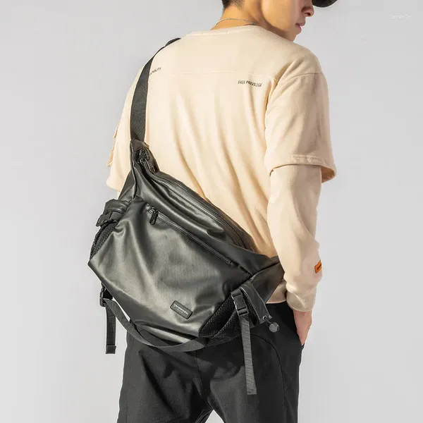 Bag Marka Men Business Messenger çanta ofis omuz iPad çantası seyahat dizüstü bilgisayar moda su geçirmez erkekler