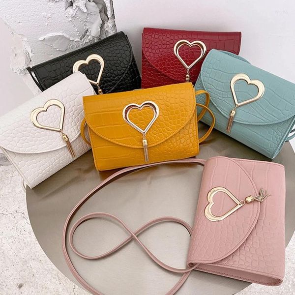 Umhängetaschen, Geldbörsen und Handtaschen für Mädchen, Designer-Tasche für Damen, niedliche Seite, modische Schulranzen, Damen-PU-Lippenstift