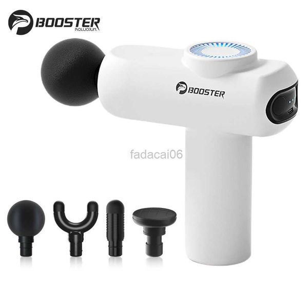 Massaggio pistola booster mini v2 tascabile muscolo massaggio pistola potente percussione profonda massaggio fasciale pistola vibratore fitness corpo sollievo dal dolore 240321