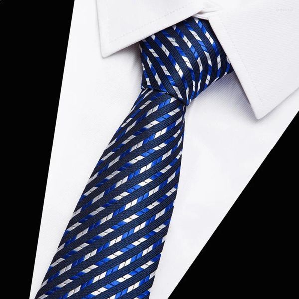 Fliegen Krawatten 7 cm Herrenmode Lässig Gravata Masculina Lotes Klassische Krawatte Einfarbig Einfarbige Herrenkrawatte aus Seide