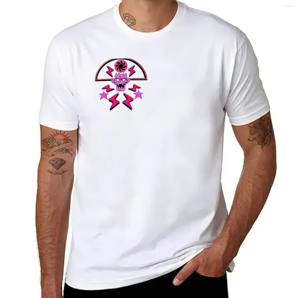 Herren Tank Tops The Rock Lightning Skull T-Shirt Sweat Shirt Niedlich Plus Size T Shirts Koreanische Mode Herren Vintage