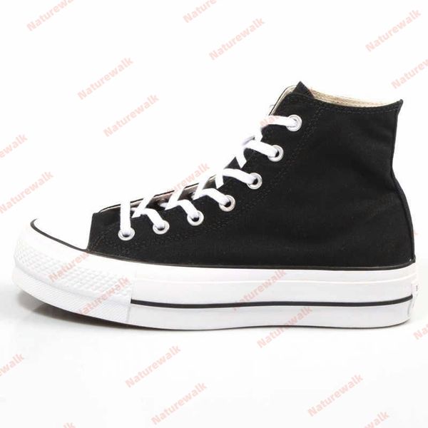 Designer-Leinenschuhe für Herren und Damen, dicker Boden, Plateau-Freizeitschuhe, klassische schwarze und weiße High-Top-Low-Top-bequeme Sneakers, EUR 35–44