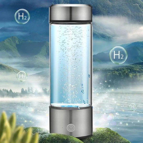 Wasserflaschen Wasserstoffbecher tragbarer Flaschengenerator für die Reiseübung Schnellelektrolyse Ionisator ionisiert