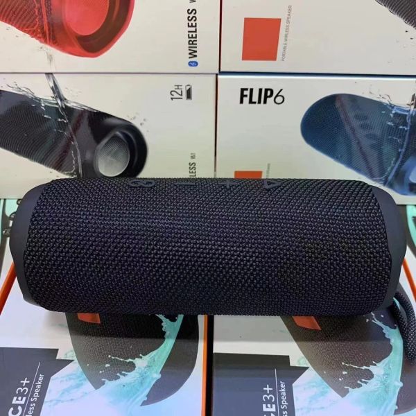 Динамики Flip6 Bluetooth-динамик Портативный уличный фитнес-стерео Бас-музыка Трек Динамики с длительным режимом ожидания TwsMini Аудиодинамик Bluetooth