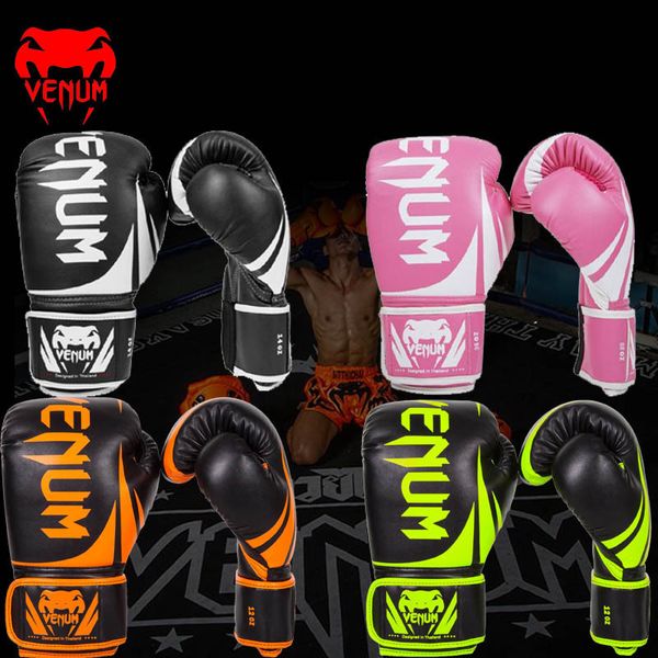 Venom Boxhandschuhe Thailand Made Boxing Sanda Fighting MMA Kostenlose Boxtrainingshandschuhe 240115