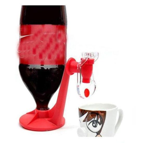 Criativo beber refrigerante gadget ferramentas de cozinha coque festa beber dispensador máquina água cor vermelha 9992799